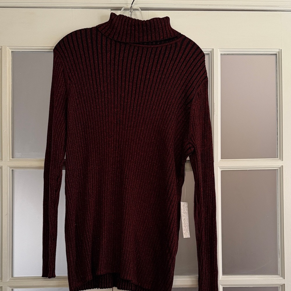 Chico's Deep Red Sweater